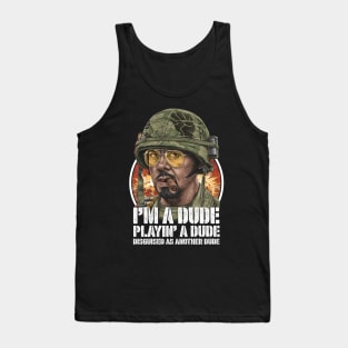 Tropic Thunder, Kirk Lazarus, Cult Classic Tank Top